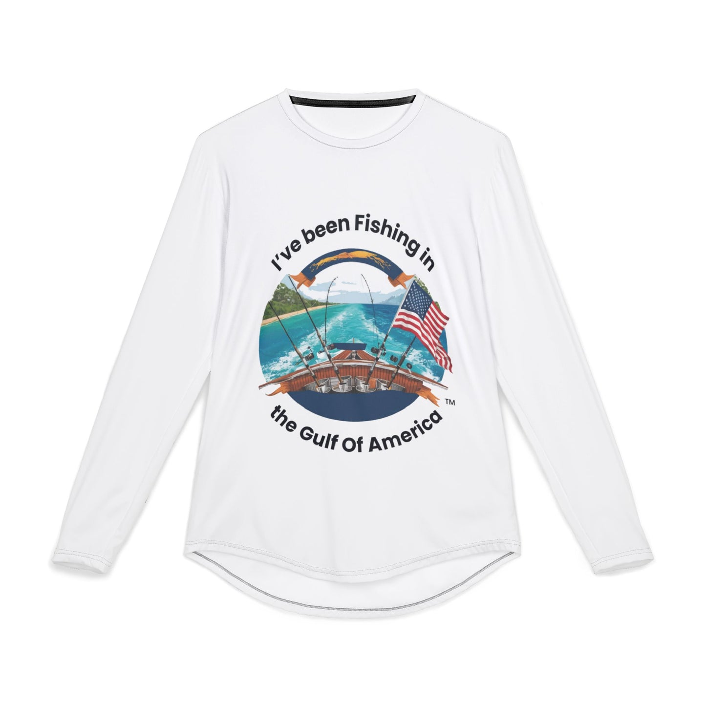UV Long Sleeve Fishing Shirt – I’ve Been Fishing in the Gulf of America | Bayou Tiger