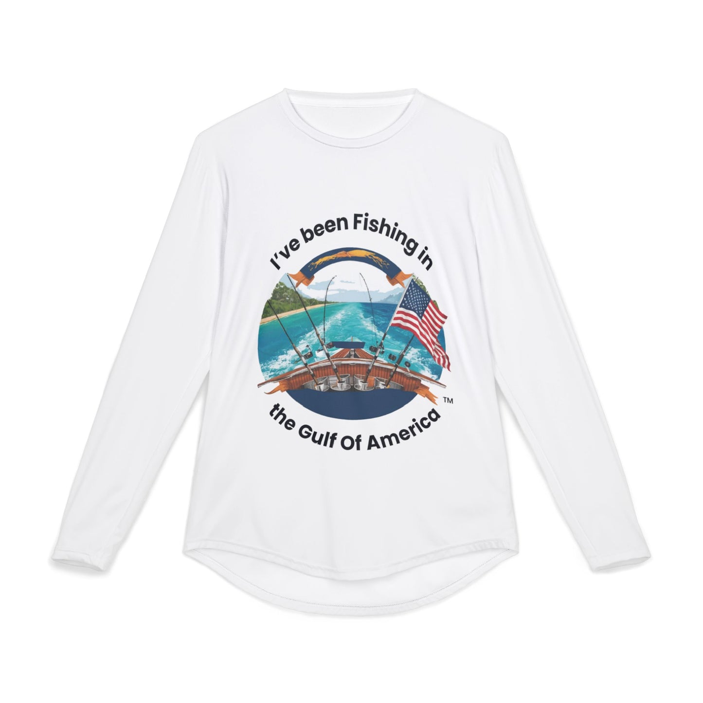 UV Long Sleeve Fishing Shirt – I’ve Been Fishing in the Gulf of America | Bayou Tiger