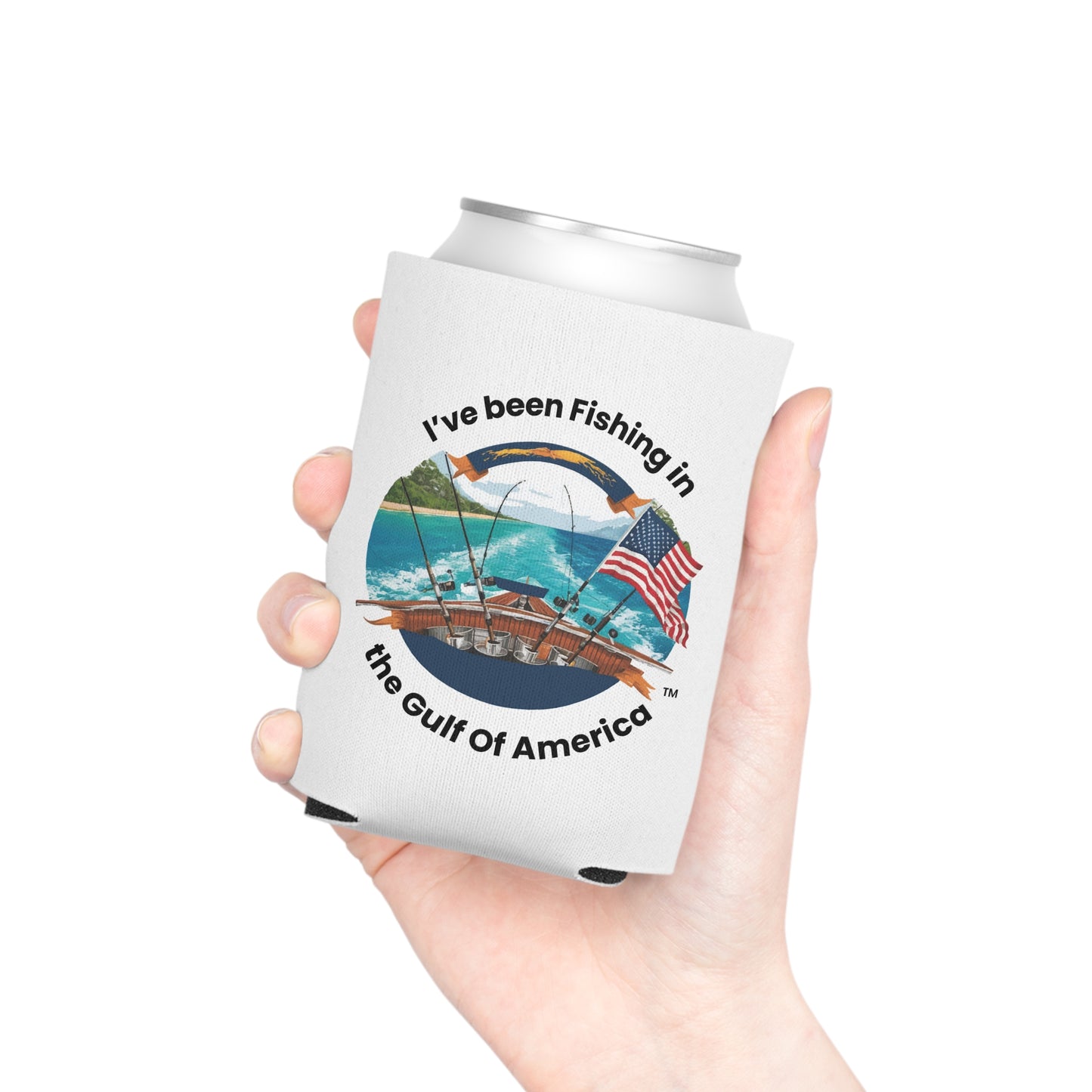 Can Cooler – I’ve Been Fishing in the Gulf of America | Bayou Tiger Gear