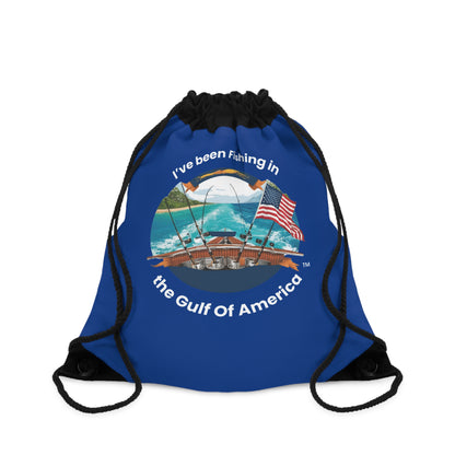 Drawstring Bag – I’ve Been Fishing the Gulf of America | Bayou Tiger