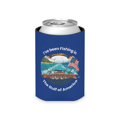Blue Can Cooler – I’ve Been Fishing in the Gulf of America | Bayou Tiger Gear