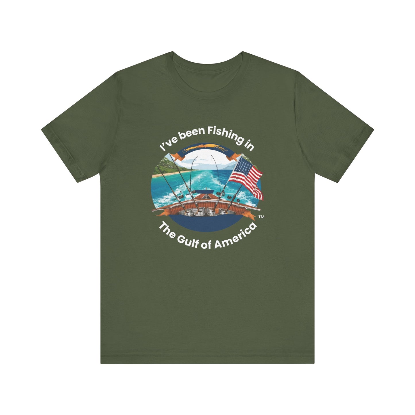 Gulf Coast Tee – I’ve Been Fishing in the Gulf of America | Bayou Tiger Shirt