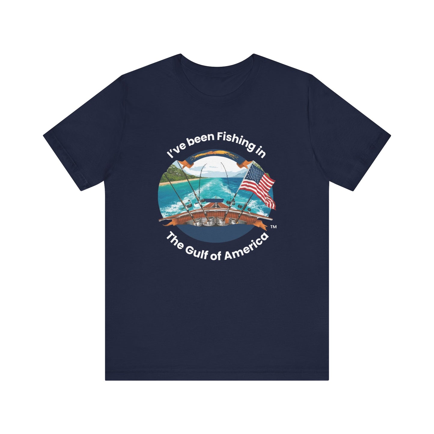 Gulf Coast Tee – I’ve Been Fishing in the Gulf of America | Bayou Tiger Shirt