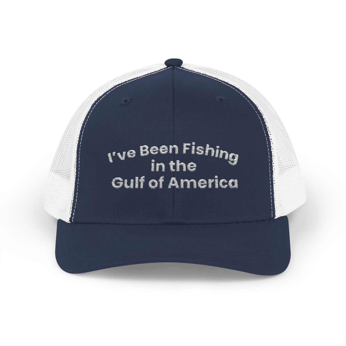 I’ve Been Fishing the Gulf of America Snapback Trucker Cap | Bayou Tiger Hat