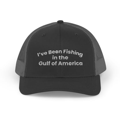I’ve Been Fishing the Gulf of America Snapback Trucker Cap | Bayou Tiger Hat