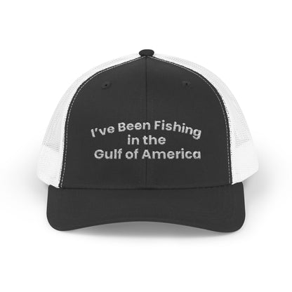I’ve Been Fishing the Gulf of America Snapback Trucker Cap | Bayou Tiger Hat
