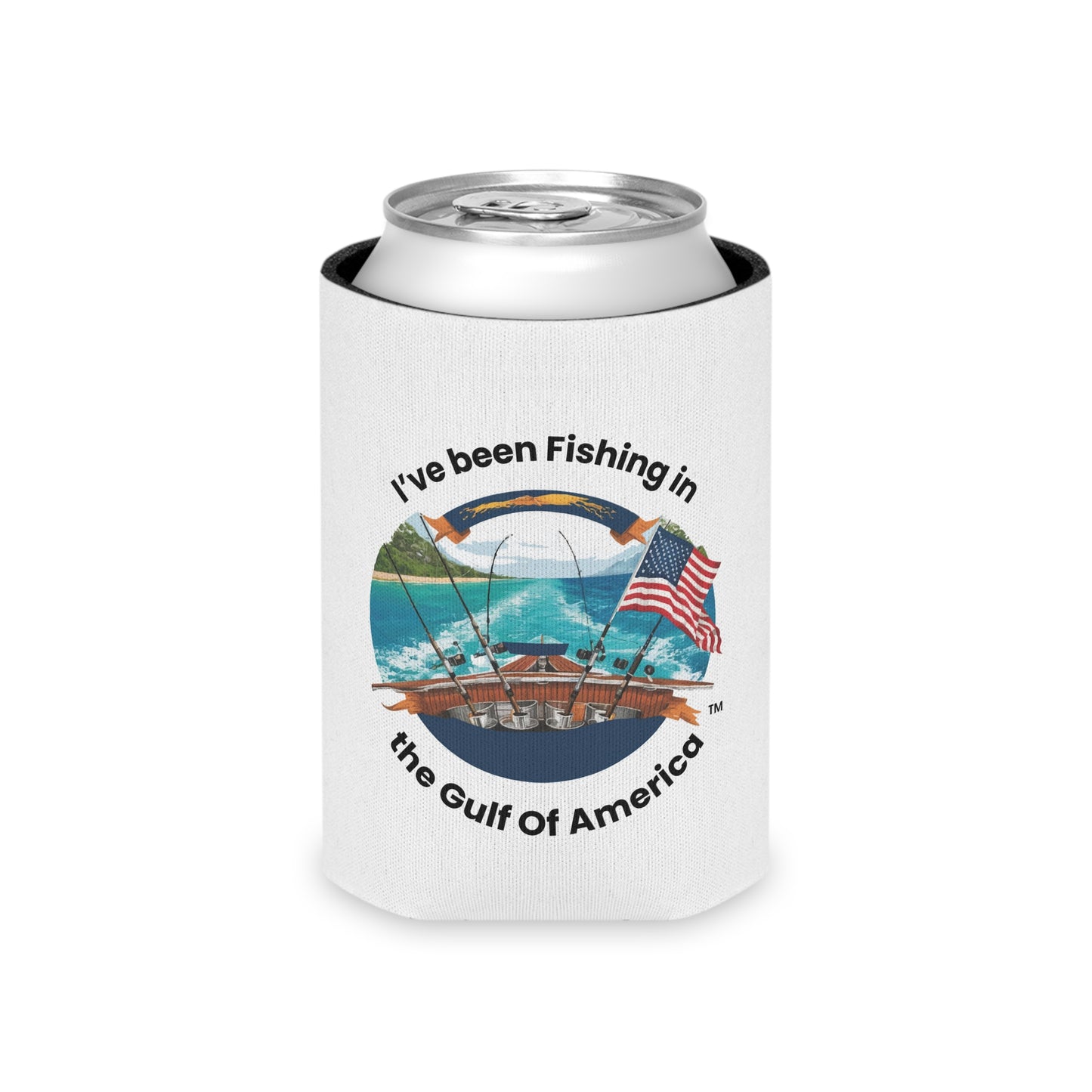 Can Cooler – I’ve Been Fishing in the Gulf of America | Bayou Tiger Gear